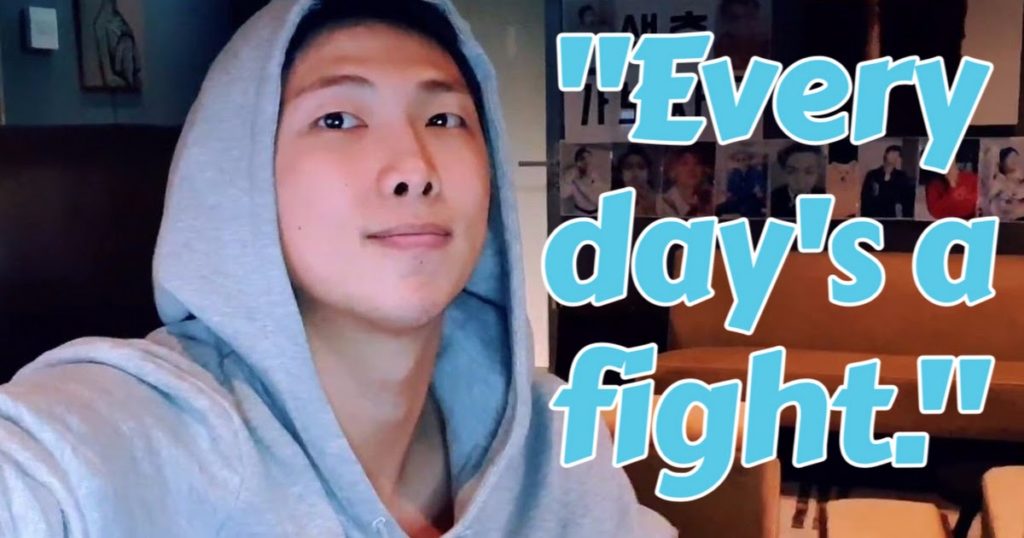 RM de BTS parle de la lutte contre la dépression et de ce qui le traverse chaque jour