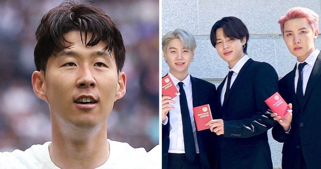 Les BTS sont des "héros nationaux", déclare la star du football de Tottenham Hotspur, Son Heung Min