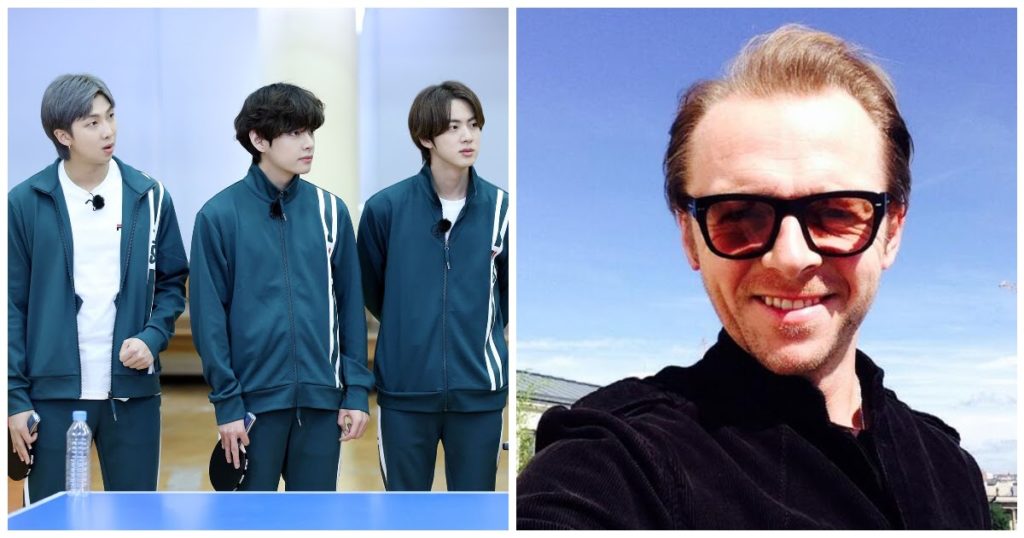 L'acteur Simon Pegg choisit le membre du BTS avec lequel il voudrait jouer dans la deuxième saison de "Squid Game", et nous en avons besoin dès que possible