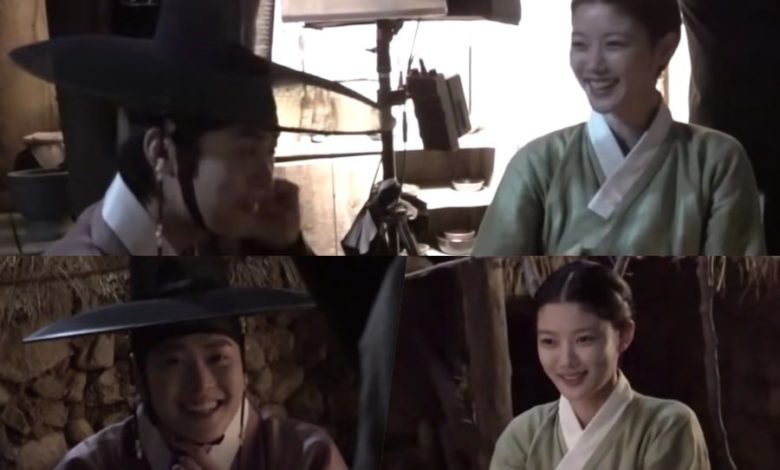 Regardez Kim Yoo  Jung et Gong  Myung plaisantent et se 