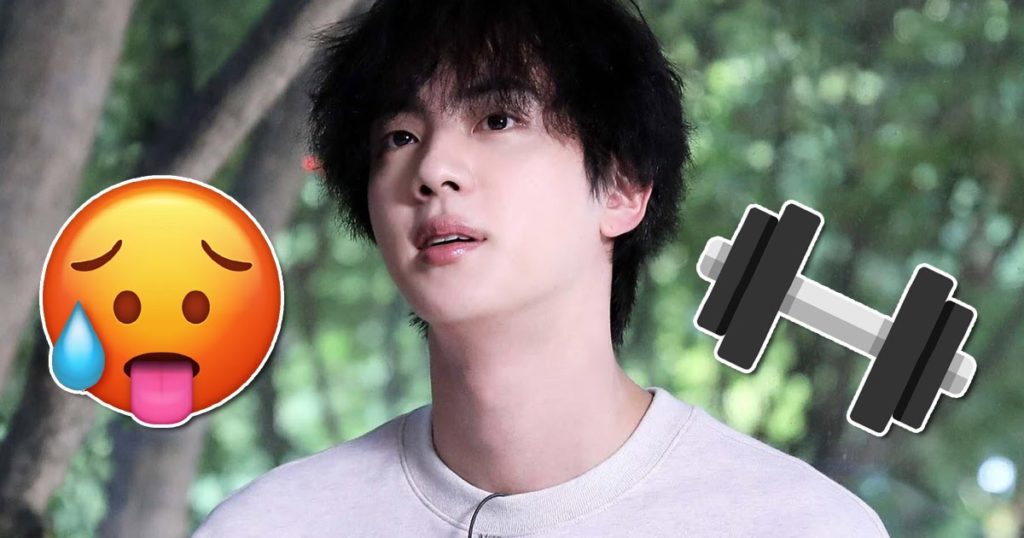 Jin de BTS frappe le gymnase de HYBE, et nous ne sommes pas prêts pour les résultats