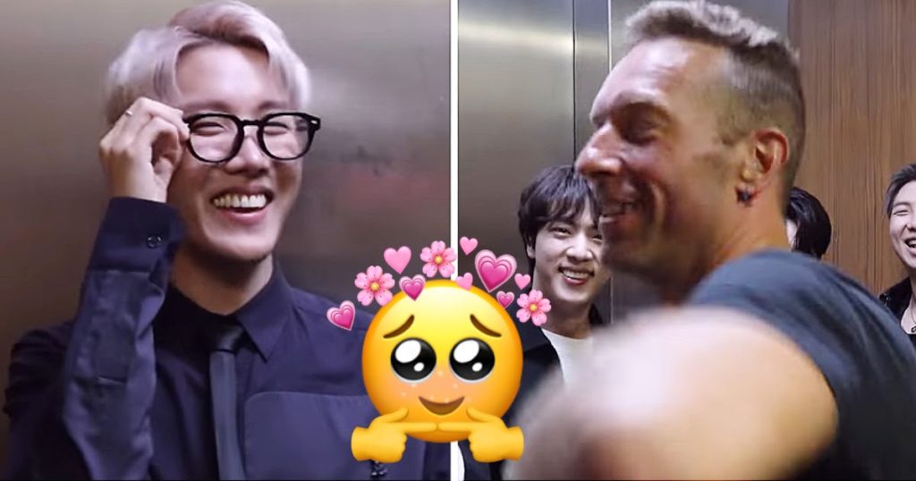 Chris Martin de Coldplay a réussi à rendre le J-Hope de BTS troublé, et voici pourquoi