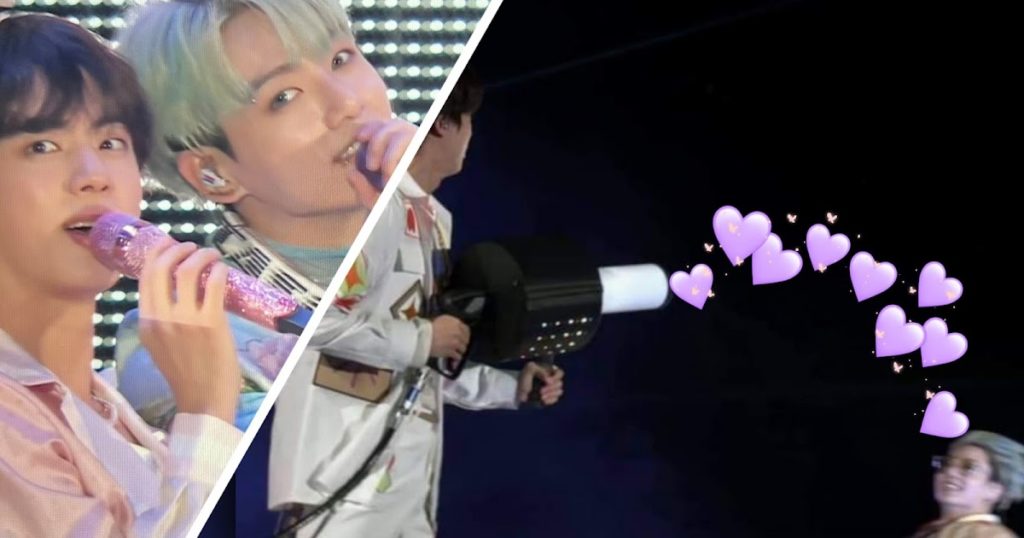 10+ des moments les plus chaotiques de JinKook du concert en ligne "PERMISSION TO DANCE ON STAGE" de BTS