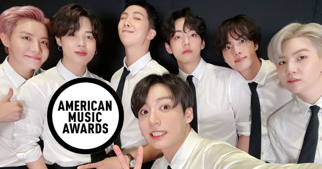 BTS est nominé pour "l'artiste de l'année" des AMA - voici contre qui ils s'opposent