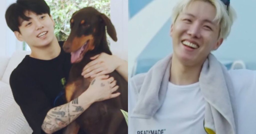 Jungkook de BTS promène son chien Bam, mais Bam est adorablement distrait par Jimin et J-Hope