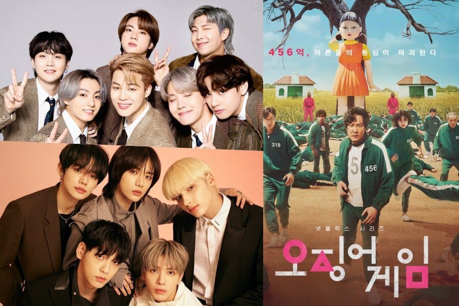 BTS, TXT et "Squid Game" nominés pour les People's Choice Awards 2021