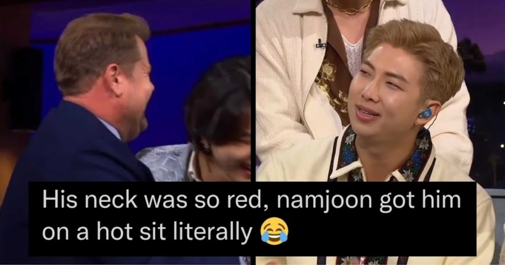 10+ des réactions les plus drôles de l'ARMÉE à la réunion "Late Late Show" de BTS et James Corden après 2 ans