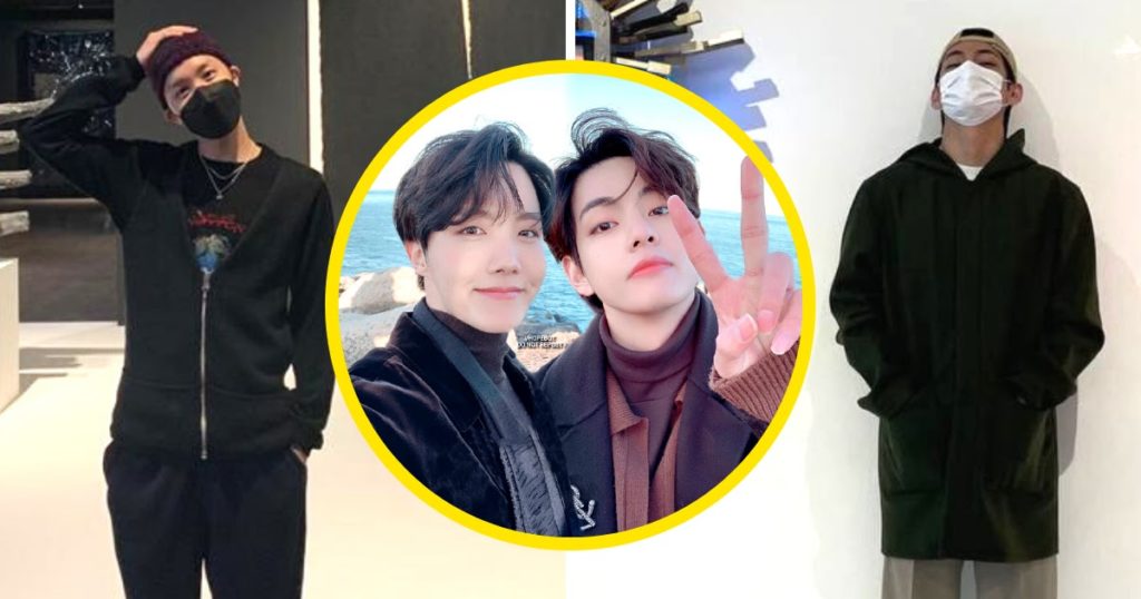 V et J-Hope de BTS ont un rendez-vous au musée et c'est trop sain