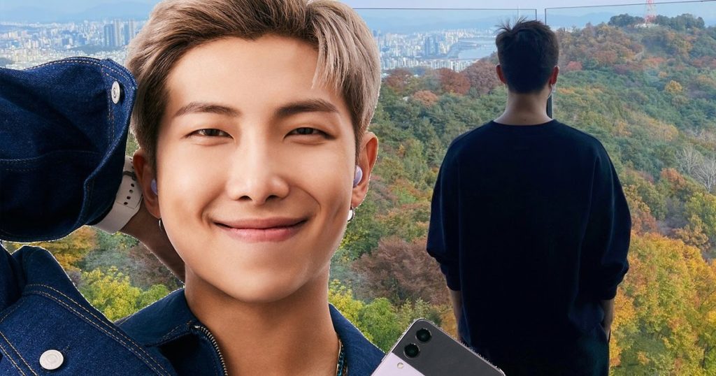 RM de BTS se fait photobomber par un inconnu hilarant