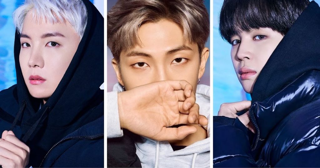 BTS réchauffe l'hiver dans de nouvelles photos HD publiées par FILA Korea