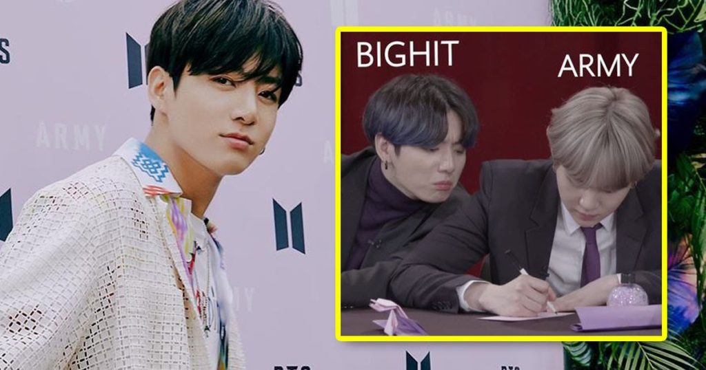 HYBE "copie" les devoirs des fans de BTS, ramenant un moment viral de l'ARMÉE