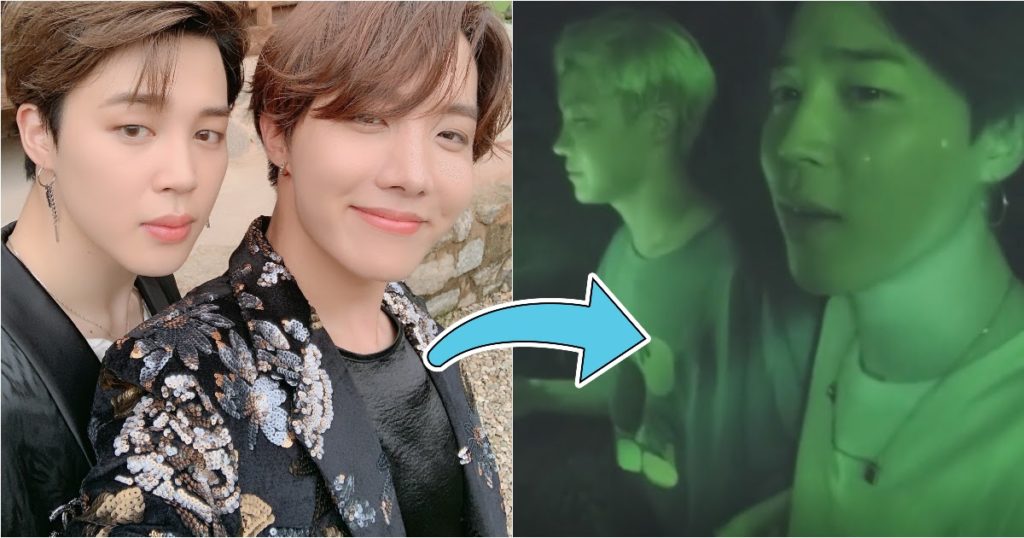 Jimin et J-Hope de BTS se lancent un défi à un "test de peur" d'une forêt effrayante sur "In The SOOP"