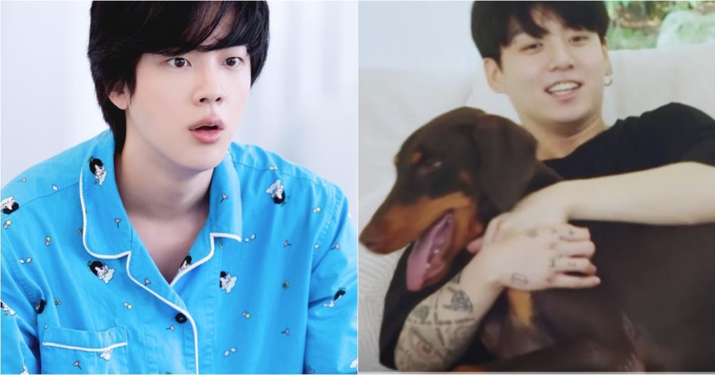 Voici pourquoi Jin de BTS était convaincu que le chien de Jungkook, Bam, avait été dressé par un étranger