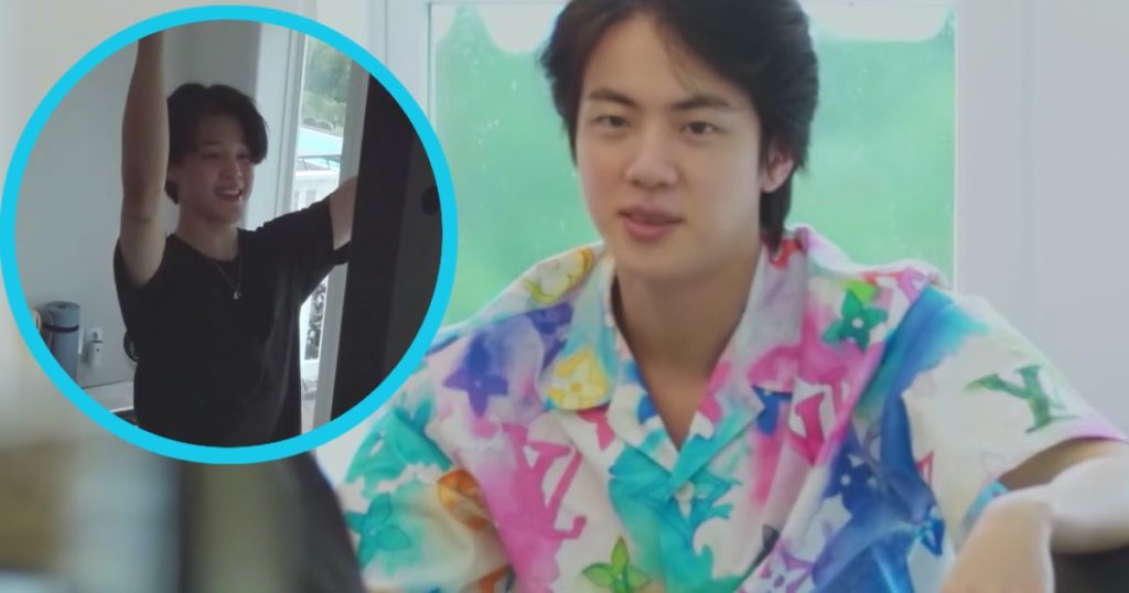 Jin de BTS a la réaction la plus pertinente lorsque Jimin lui demande de travailler avec lui