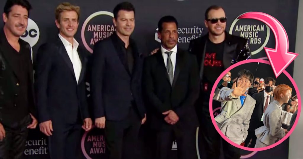 Donnie Wahlberg de New Kids On The Block est allé aux « AMA 2021 » en portant des produits BTS uniquement pour rencontrer le groupe quelques minutes plus tard