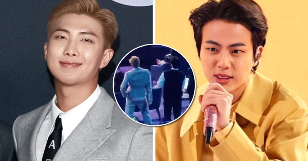 RM et Jin de BTS ont dansé de manières totalement différentes aux AMA 2021