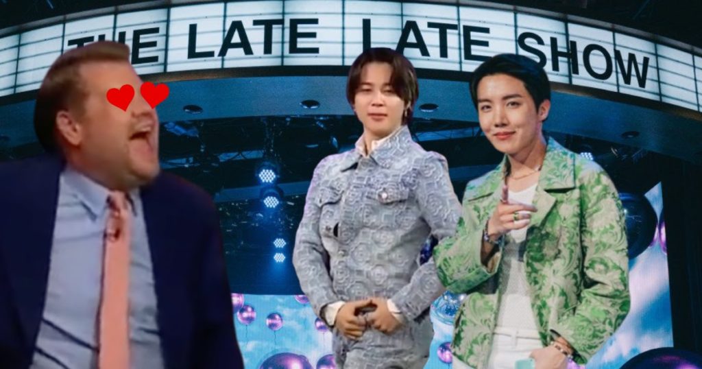 BTS avait l'air si bien dans "The Late Late Show With James Corden", que nous avons découvert ce que chaque membre portait