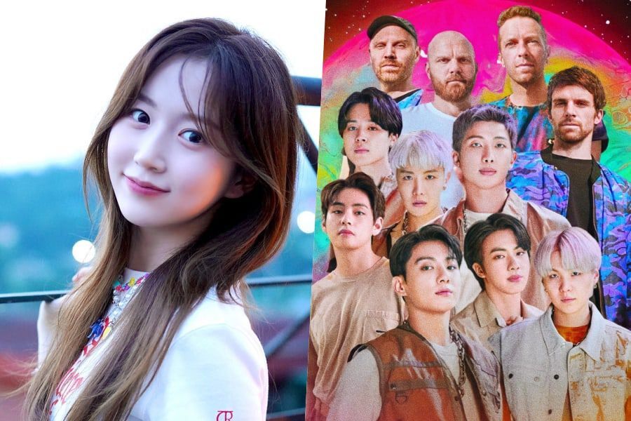 Regardez: Haewon, la nouvelle membre du groupe de filles de JYP, couvre "My Universe" de BTS et Coldplay