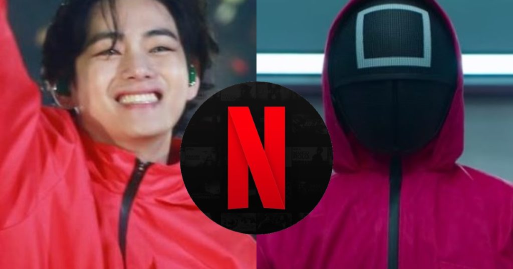 Netflix a la meilleure réponse au costume "Squid Game" de BTS V
