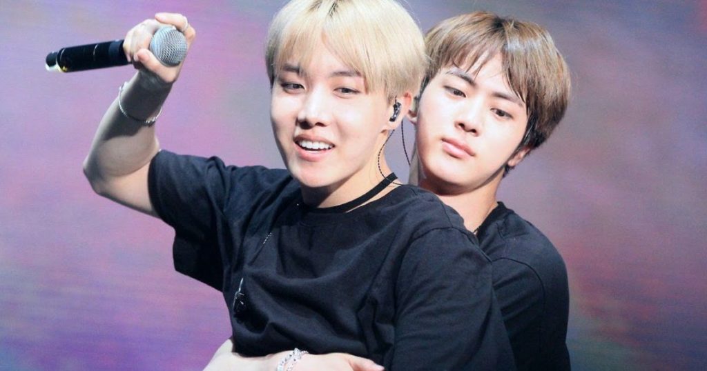 12 moments d'amitié entre J-Hope et Jin de BTS qui vous rendront doux