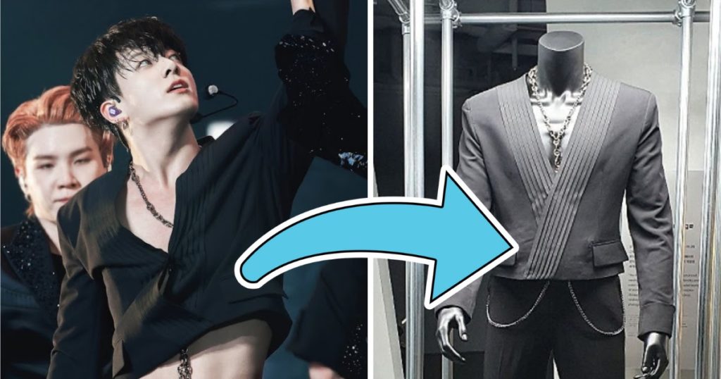 Les tenues emblématiques "Black Swan" de BTS de "PERMISSION TO DANCE ON STAGE" sont enfin exposées à HYBE INSIGHT