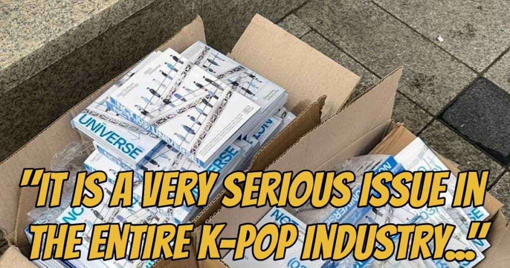 Les internautes s'inquiètent des achats de masse après que des boîtes d'albums K-Pop aient été jetées dans la rue