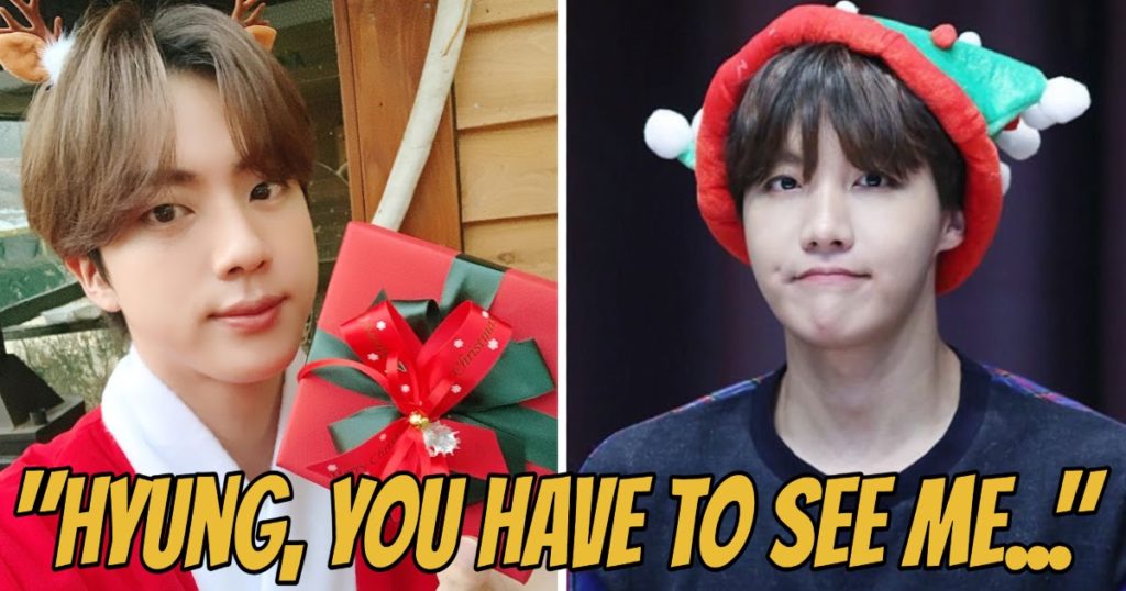 J-Hope et Jin de BTS avaient des plans pour le réveillon de Noël, mais il semble que Jin ait maintenant d'autres plans