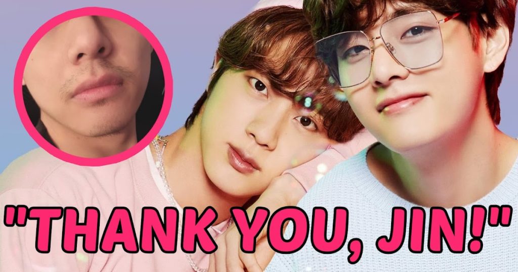 ARMY remercie Jin de BTS d'avoir offert le meilleur cadeau pour l'anniversaire de V