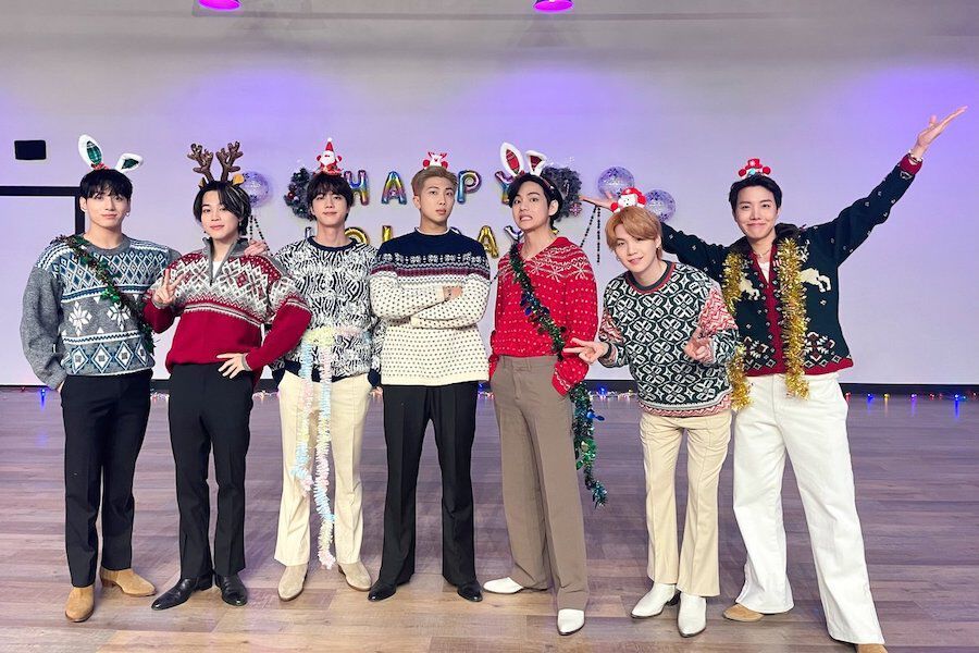 Regardez: BTS devient festif dans une vidéo de pratique de danse surprise pour "Butter" (Holiday Remix)