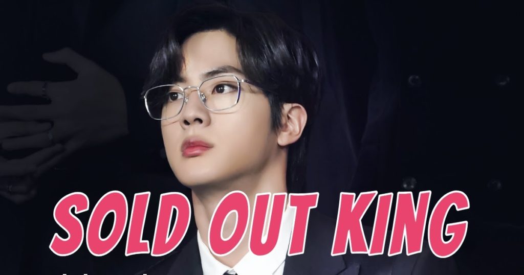 Jin de BTS est "Sold Out King" alors que ses produits se vendent en quelques minutes malgré les inquiétudes précédentes concernant les prix élevés