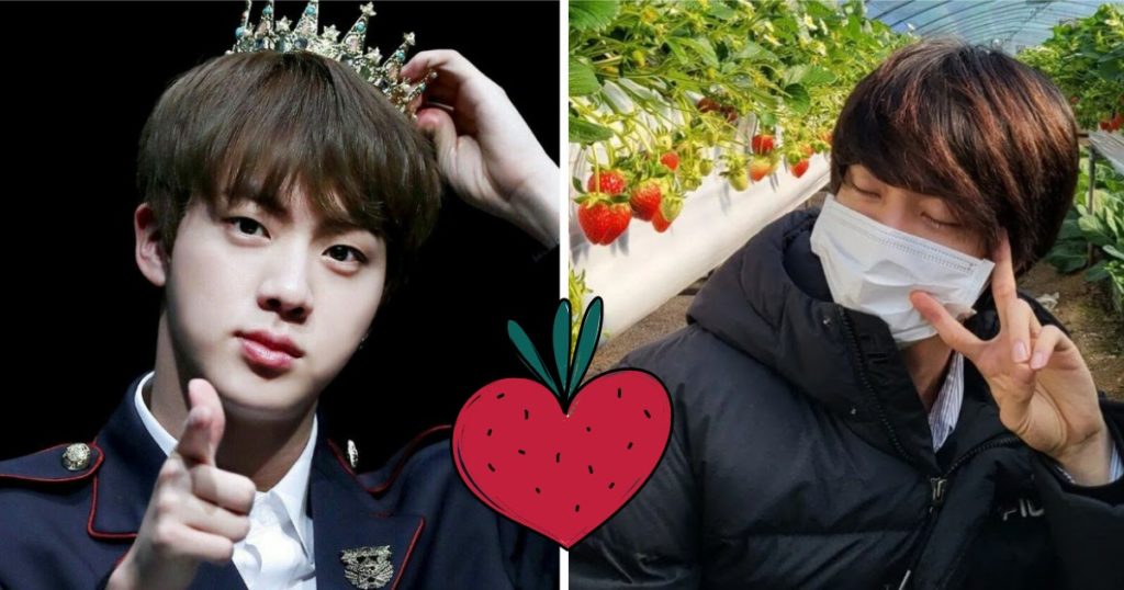 Jin de BTS consolide son statut de "roi à guichets fermés", mais cette fois avec... des fraises