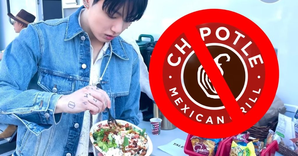 Chipotle a officiellement changé de nom, et tout cela grâce à Jungkook de BTS