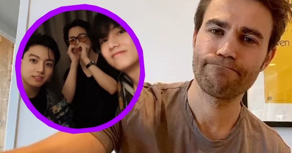 On a demandé à l'acteur américain Paul Wesley qui était son biais BTS, et sa réaction était inestimable