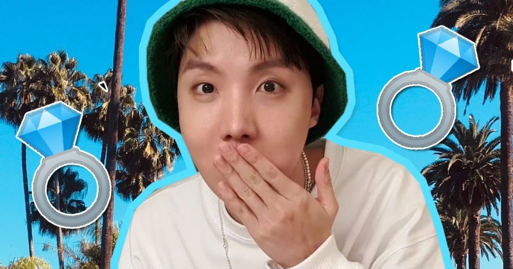 Les anneaux perdus de BTS J-Hope ont été retrouvés... à Beverly Hills