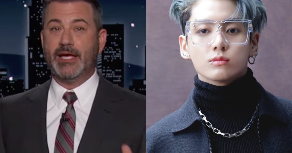 Jimmy Kimmel sous le feu pour avoir prétendument fait une autre blague raciste sur BTS