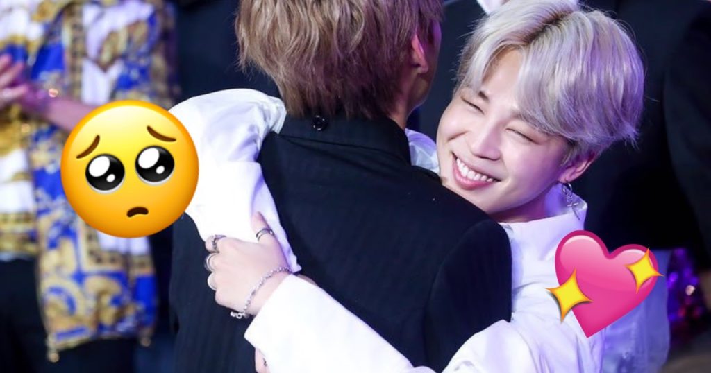 Le langage amoureux préféré de Jimin de BTS est le toucher physique et voici une preuve indéniable