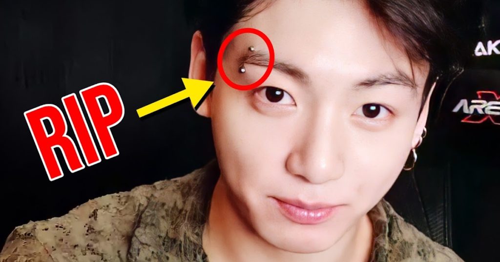 Jungkook de BTS a abandonné son piercing au sourcil et les ARMY pleurent la perte