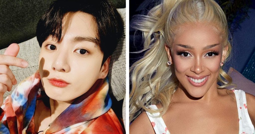 Doja Cat était une fangirl totale de BTS Jungkook dans un clip de jeu refait surface