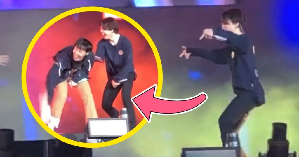 Un moment hilarant de Jimin de BTS pendant "PERMISSION TO DANCE ON STAGE" à Séoul devient viral parmi les ARMYs