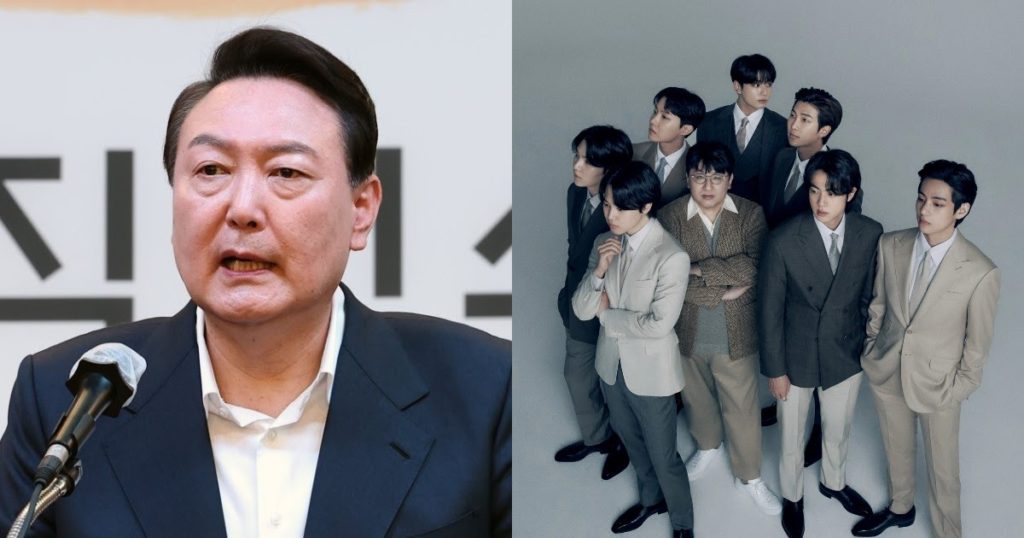 Le comité de transition du président élu Yoon Seok Yeol rencontrera HYBE pour discuter de l'exemption militaire de BTS