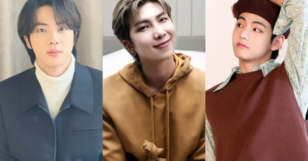 Les frères Kim de BTS ont servi des vibrations totalement différentes mais tout aussi emblématiques dans le même sweat à capuche Louis Vuitton