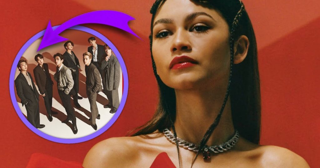 Les internautes aux yeux d'aigle remarquent une subtile référence au BTS dans la séance photo "TIME" de Zendaya