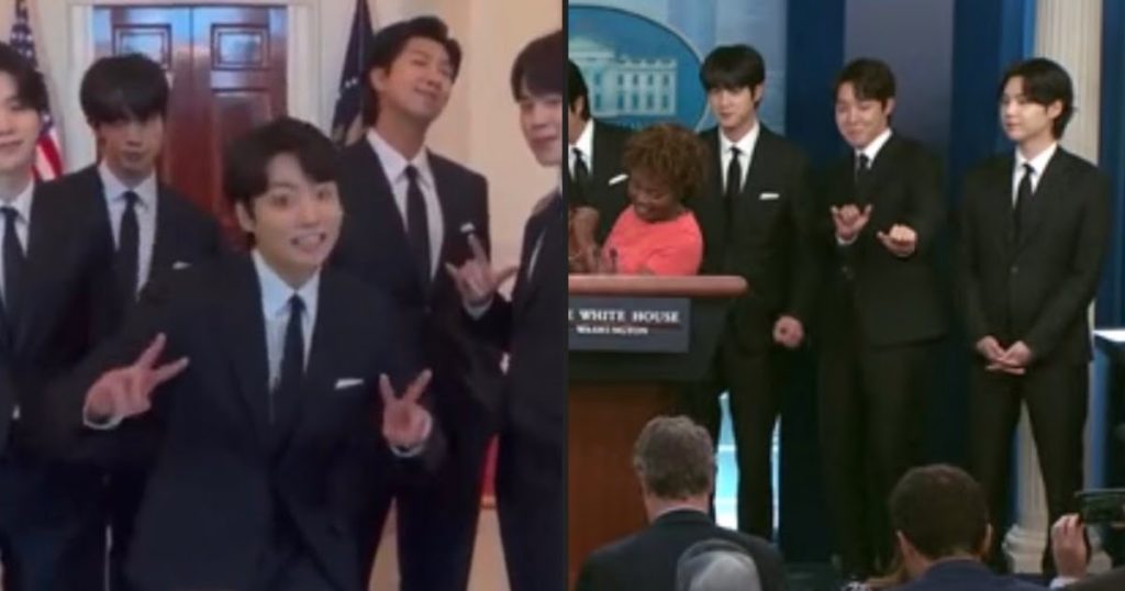 Voici 10+ des moments chaotiques les plus inattendus de la visite de BTS à la Maison Blanche