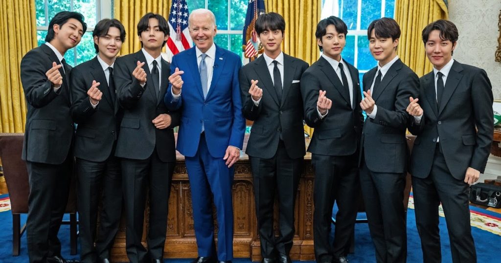 Le président Biden a publié le tweet le plus populaire de sa présidence... grâce à BTS