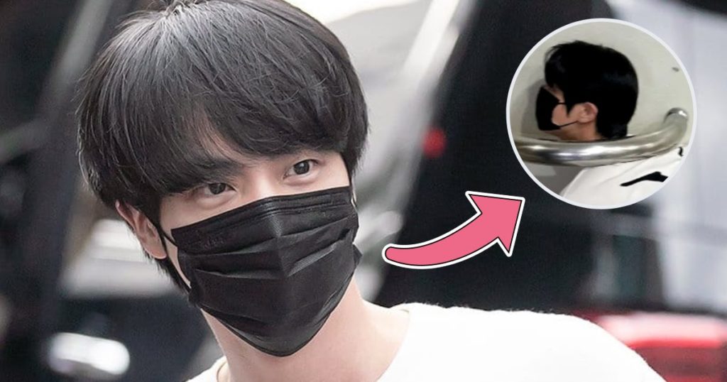 Jin de BTS partage une photo unique des escaliers de la banque de musique