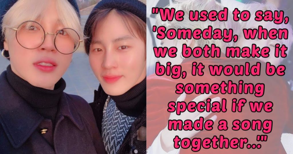 Jimin de BTS explique pourquoi sa collaboration OST avec Ha Sung Woon pour K-Drama "Our Blues" est si significative pour lui