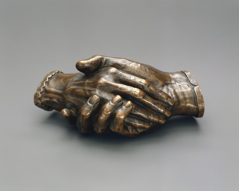 Mains jointes de Robert et Elizabeth Barrett Browning - The Metropolitan Museum of Art