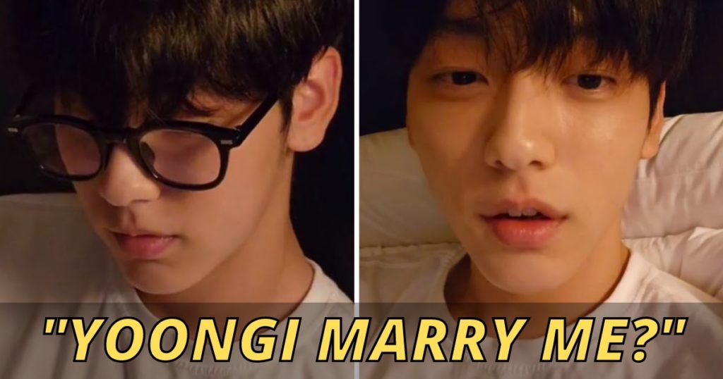 Soobin de TXT a la meilleure réponse à un fan commentant "Yoongi Marry Me" lors de sa diffusion en direct