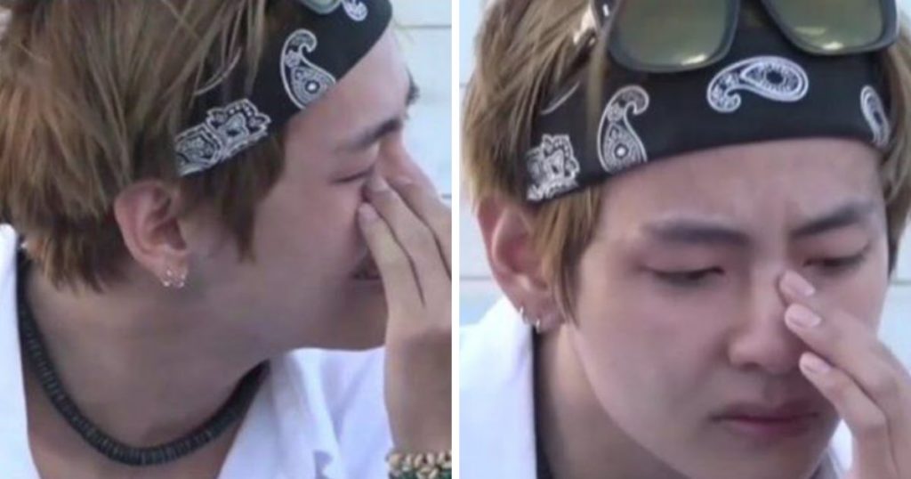 RM de BTS complimente V sur sa plus grande force, et cela le fait pleurer