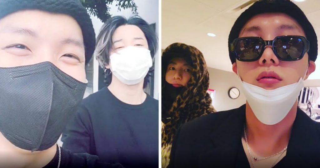 J-Hope, Jimin et Jungkook de BTS profitent de LA ensemble dans des vidéos inédites